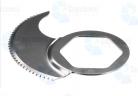 [50] ROBOT COUPE R602 - LOWER COARSE SERRATED BLADE 117034 / 49162